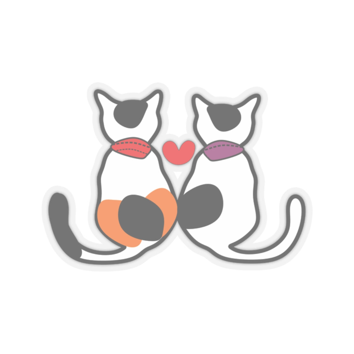 Cute Loving Cats Stickers 😻